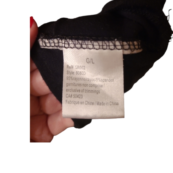 Molokai Cap Sleeve Black Dress - Picture 4 of 8